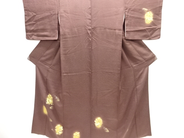 JAPANESE KIMONO / HOMONGI / FLOWER ROUNDEL